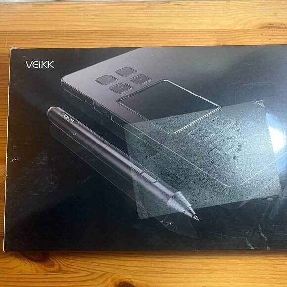 Drawing Tablet VEIKK A50 Graphics Pen Tablet 10x6 inch Active Area,with Smart Ge